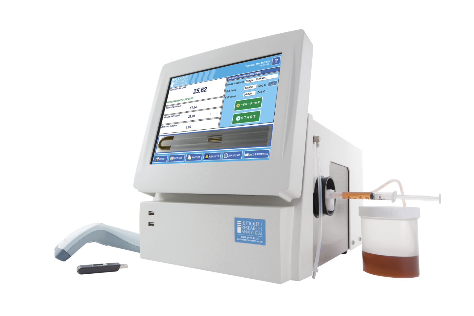 Vis O Geral Do Medidor De Densidade Rudolph Research Analytical Brasil